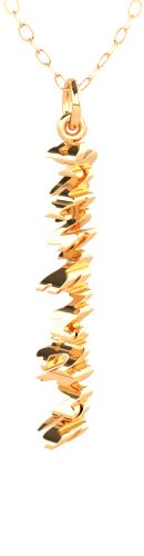 revelaire personalized customized name changing illusion jewelry necklace pendant in 14 karat gold